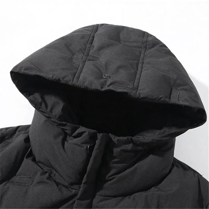 Lange Winterjacke