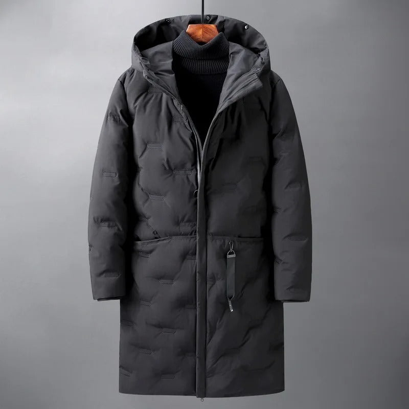 Lange Winterjacke