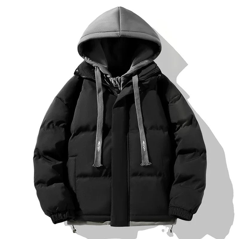 Lässige Pufferjacke