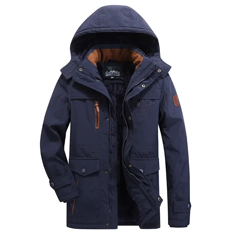 Elegante Gepolsterte Winterjacke
