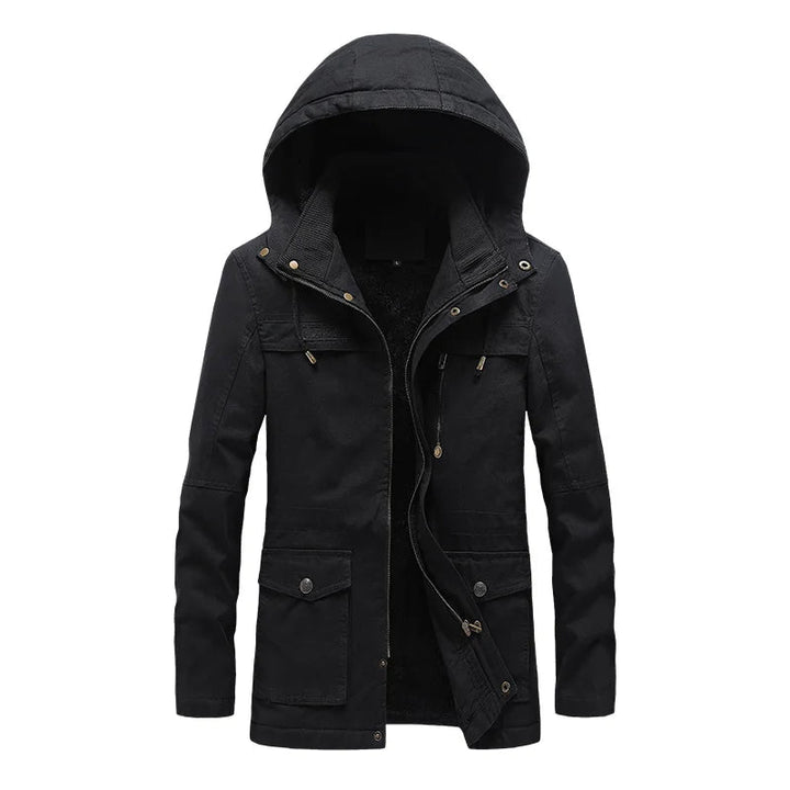 Legere Baumwoll-Winterjacke