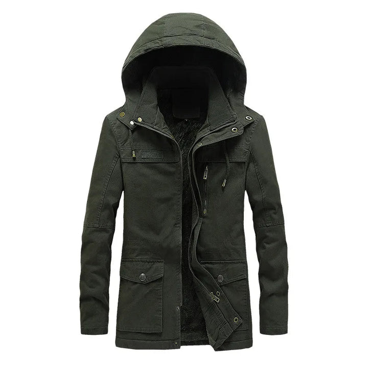 Elegante winddichte Winterjacke