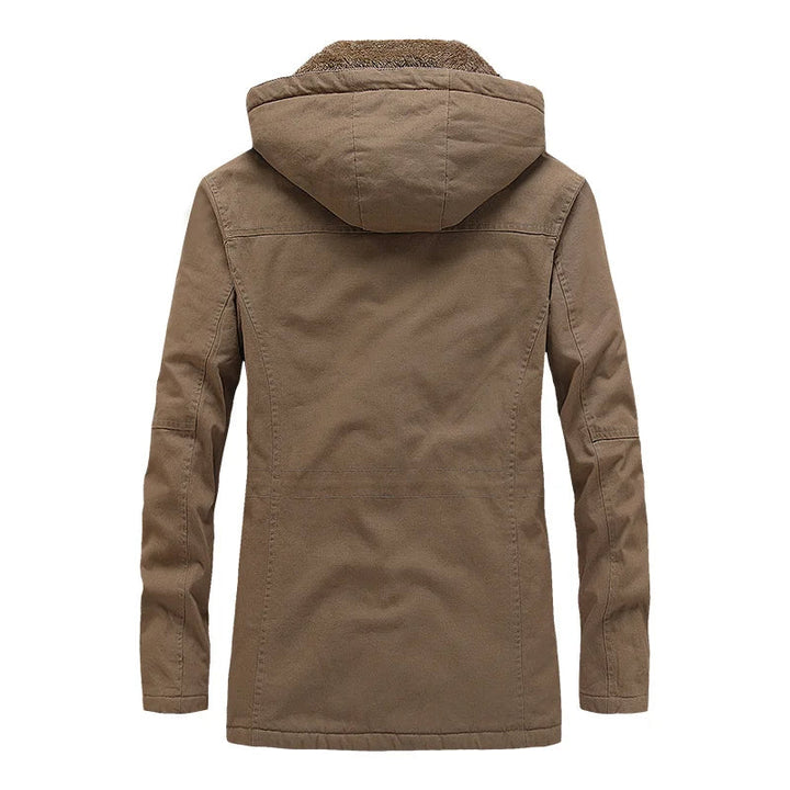 Legere Baumwoll-Winterjacke
