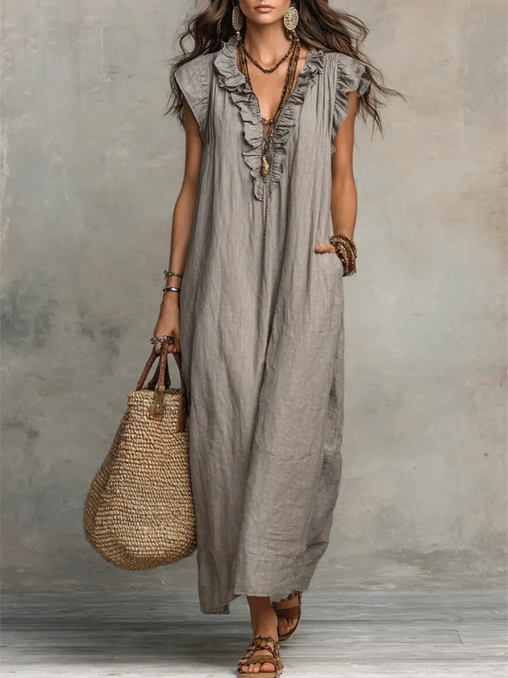 CAMELLIA™ - ELEGANTES SOMMER-MAXIKLEID