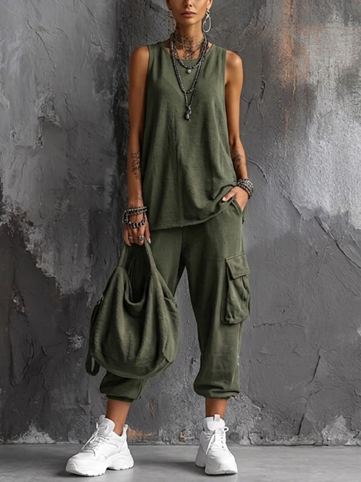 Norelle | Bequemes Zweiteiliges Casual Set