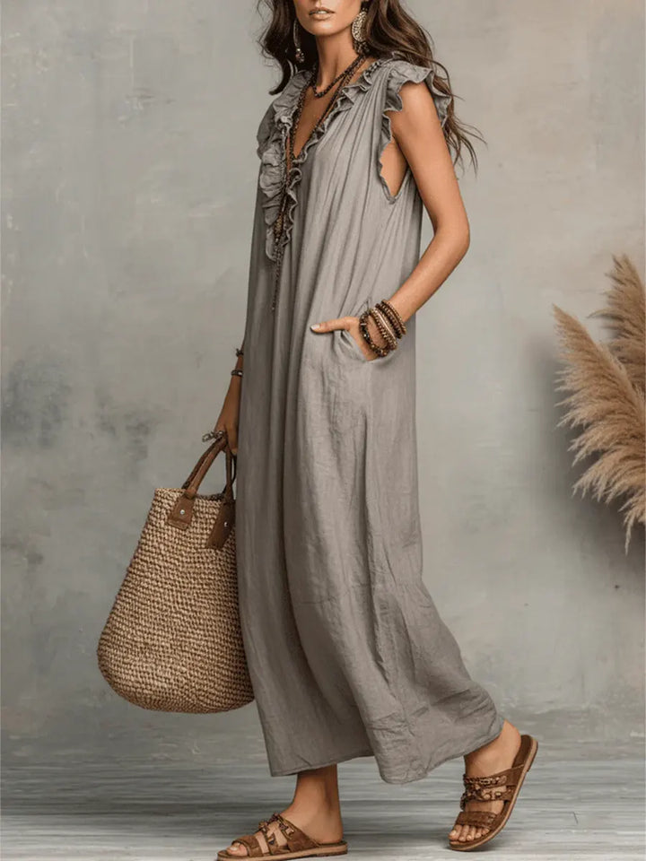 CAMELLIA™ - ELEGANTES SOMMER-MAXIKLEID