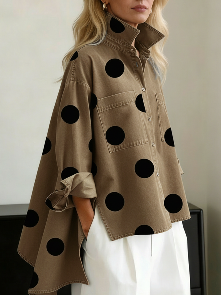 Peggy™ — Polka-Dot Overshirt
