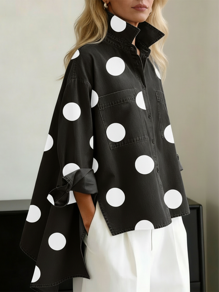 Peggy™ — Polka-Dot Overshirt