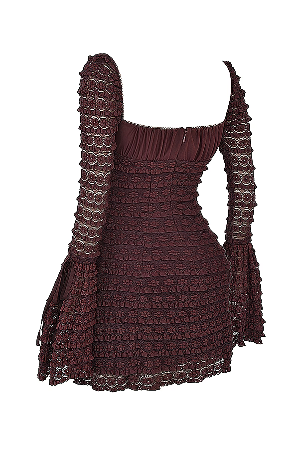 Espresso Kleid