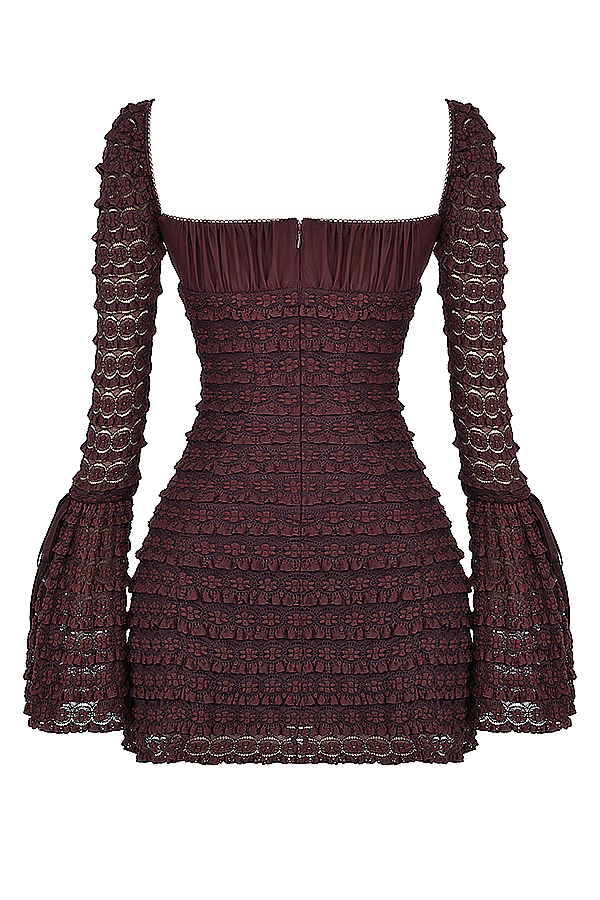 Espresso Kleid