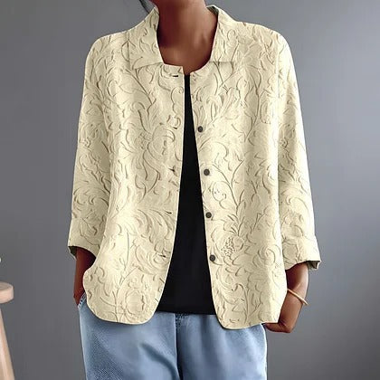 Janske | Elegante Reliefbluse