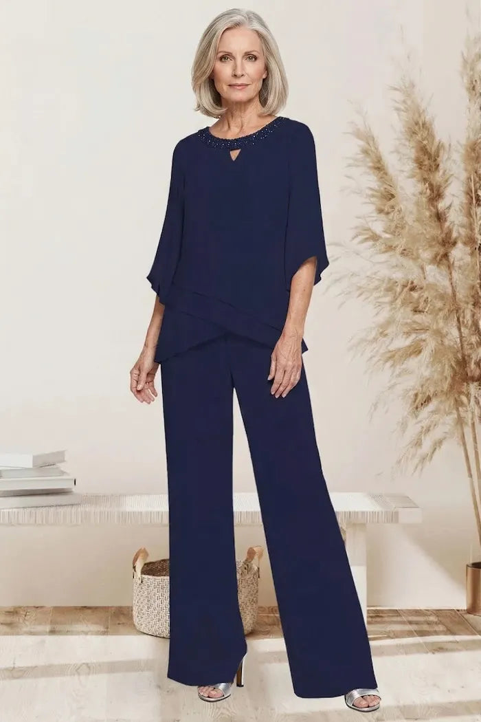 Elegante, lässige formelle Hosenanzug