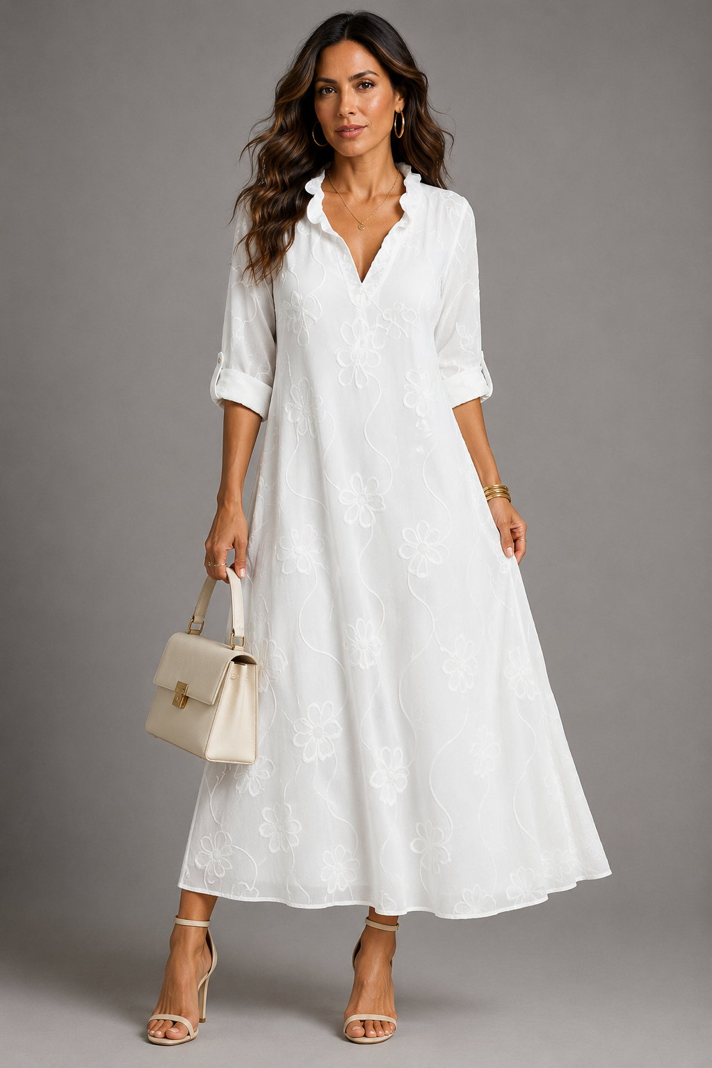 Sienna Blumen Sommerkleid