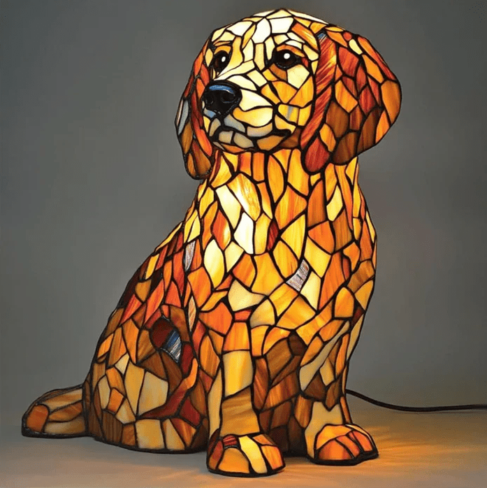 Glow Lampe Golden Retriever