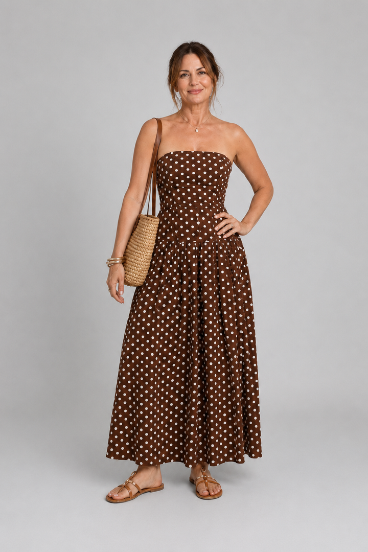 Sorien Dots Kleid