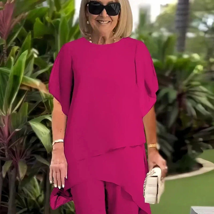 Elegantes Asymmetrisches Ensemble aus Zwei Teilen