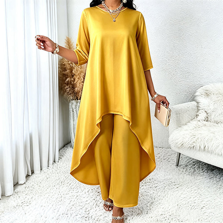 Asymmetrisches Oversize Hosen-Set – Locker & vielseitig