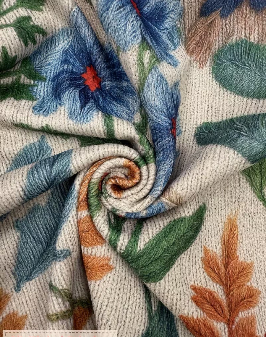 Clementine | Botanischer Garten Zip Cardigan