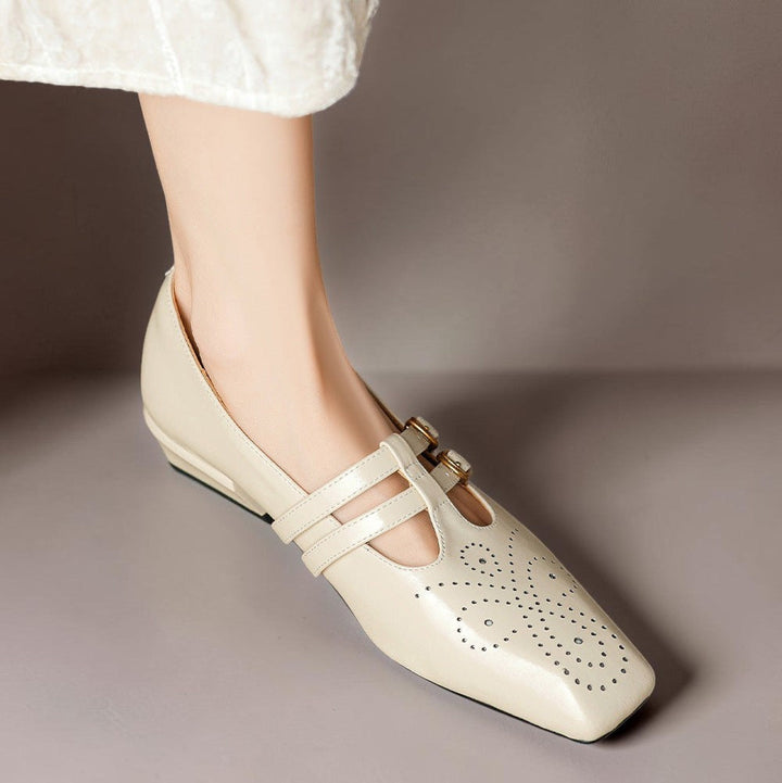 Babys Cuir Double Bride Pauline