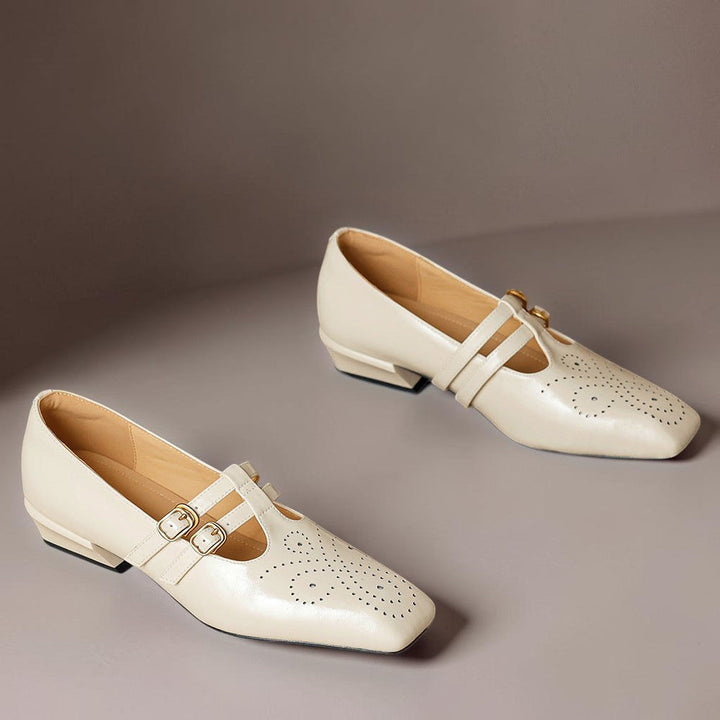 Babys Cuir Double Bride Pauline
