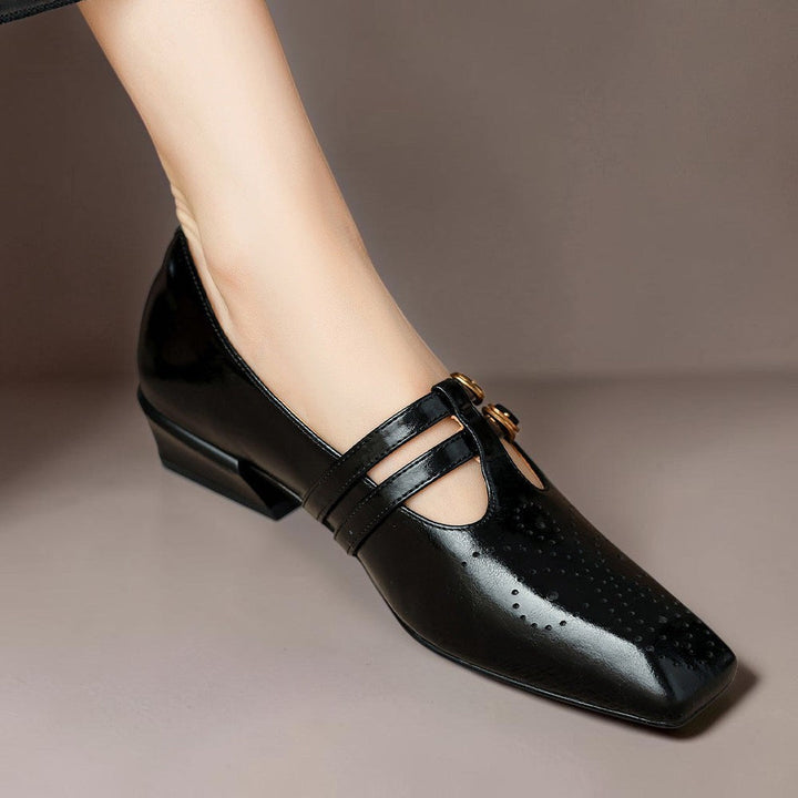 Babys Cuir Double Bride Pauline