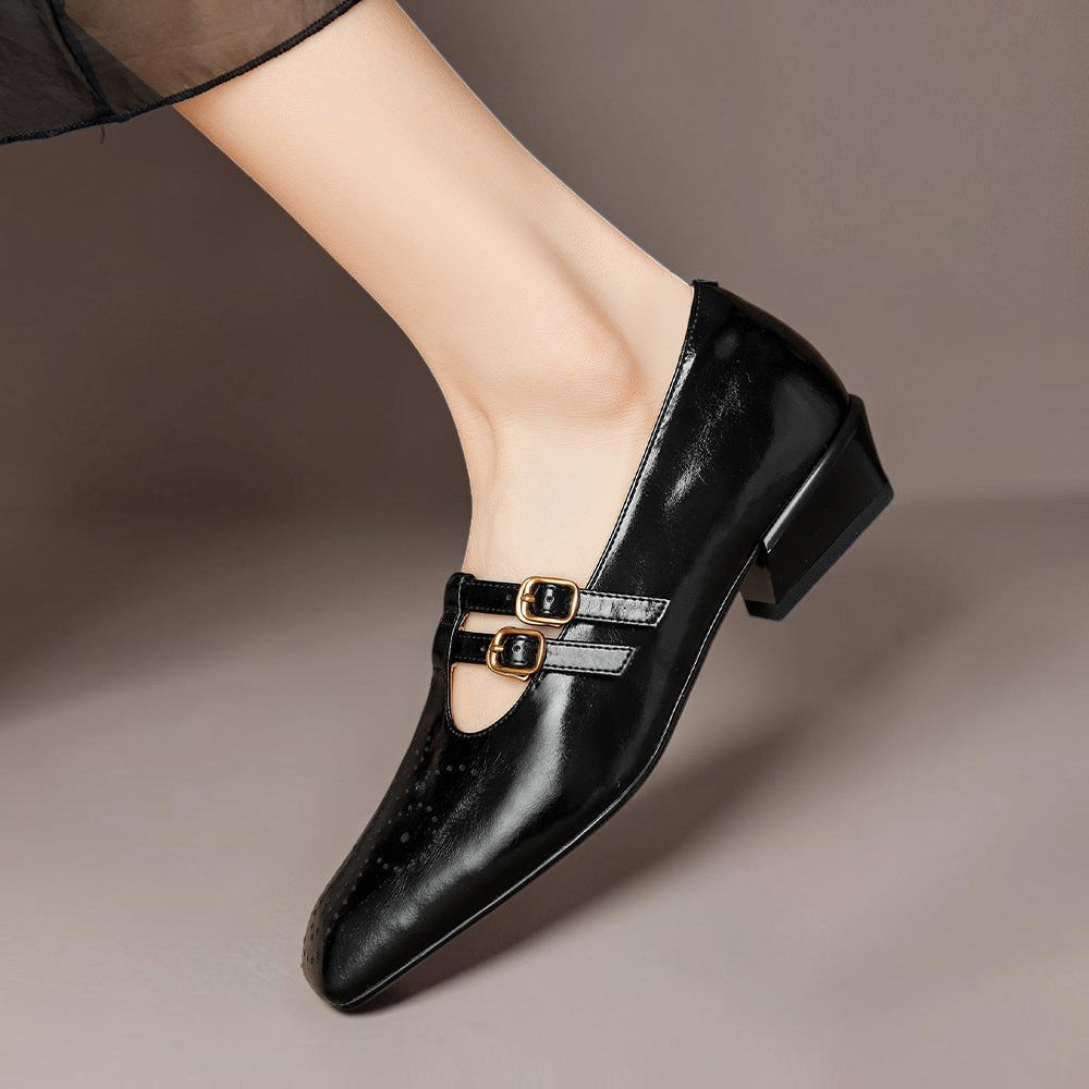 Babys Cuir Double Bride Pauline