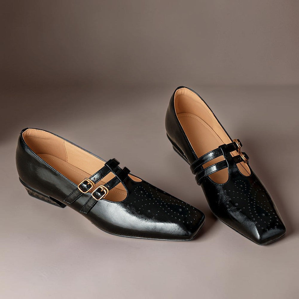 Babys Cuir Double Bride Pauline