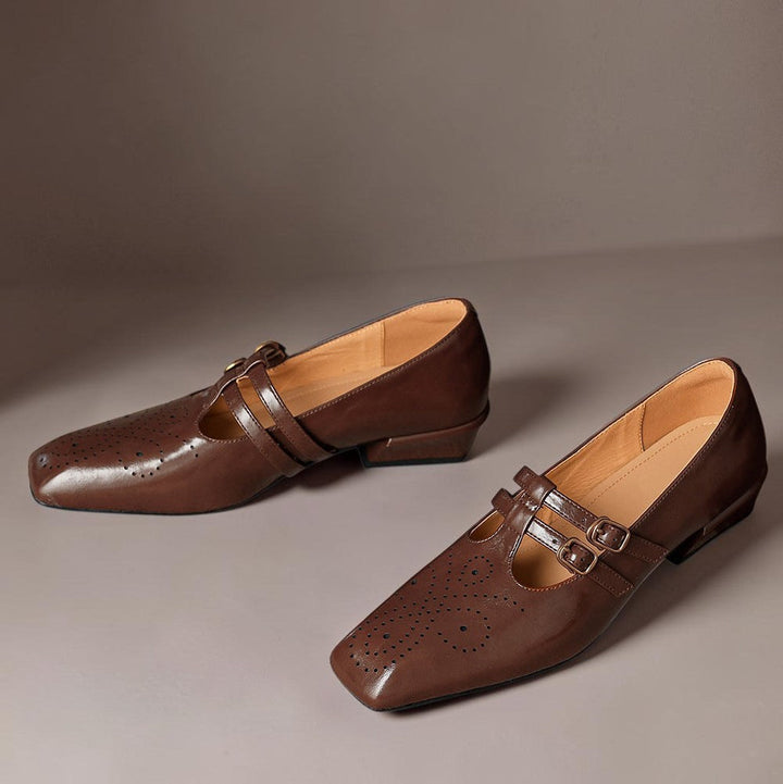 Babys Cuir Double Bride Pauline