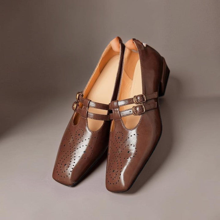 Babys Cuir Double Bride Pauline