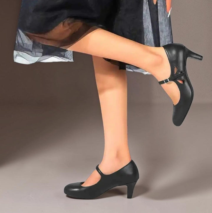 Schwarze Pumps Mit Geschlossenem Zehenbereich Sylvie