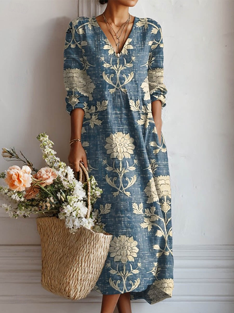 Karin | Figurumschmeichelndes Komfortkleid